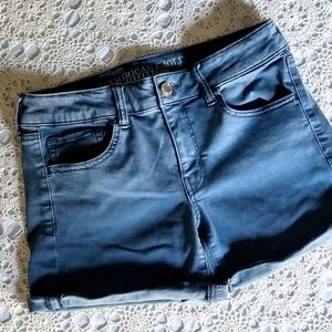 AE Super Stretch Twill X Midi Shorts | Size 8
